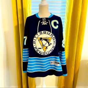 NWOT Pittsburgh Penguins Reebok Crosby hockey jersey Adult Small UNWORN